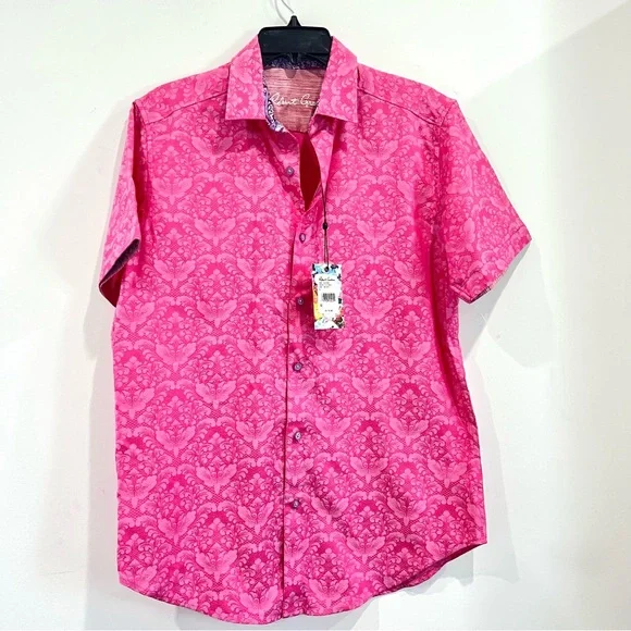 FINAL PRICE Robert Graham Bayview Classic Fit Short Sleeve Shirt - Picture 2 of 10